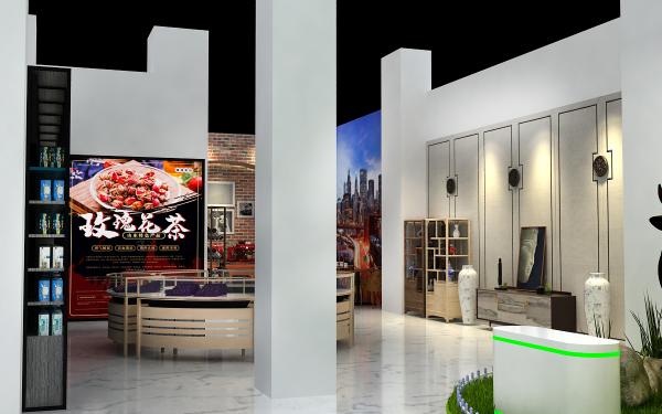 跨境電商體驗店展廳設計裝修